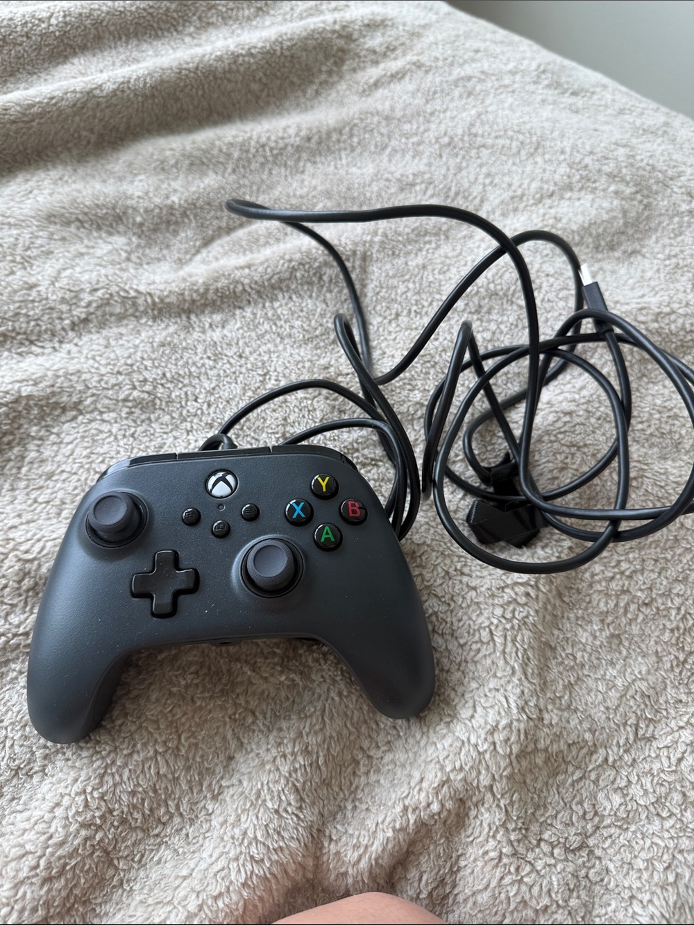 Xbox Power A Wired Controller in Black — USB Works Great